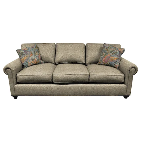 Sofa with Rolled Arms